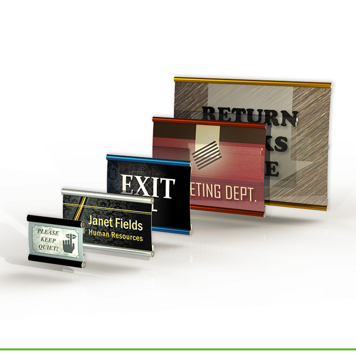 Sign Panel Frame Leader Prestige - Wall Frames - Landscape - Signal Sign Systems Ltd