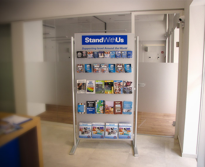 Brochure floor stands